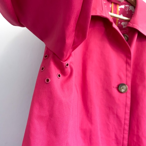 J. Crew Pink Trench Coat - Picture 6 of 14